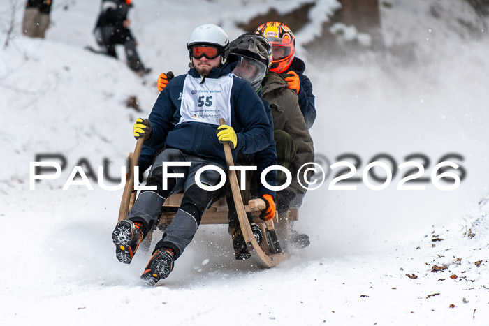 55. Hornschlittenrennen Partenkirchen, 06.01.2026