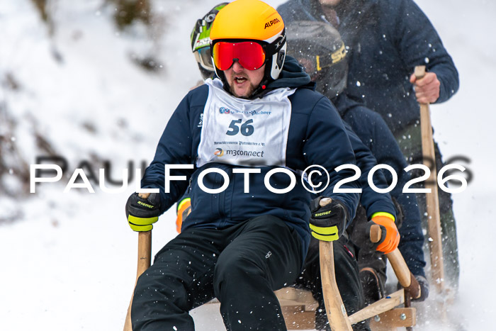 55. Hornschlittenrennen Partenkirchen, 06.01.2026
