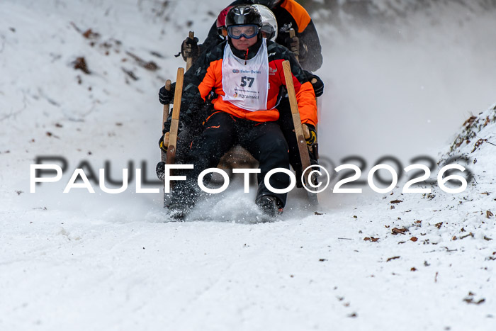 55. Hornschlittenrennen Partenkirchen, 06.01.2026