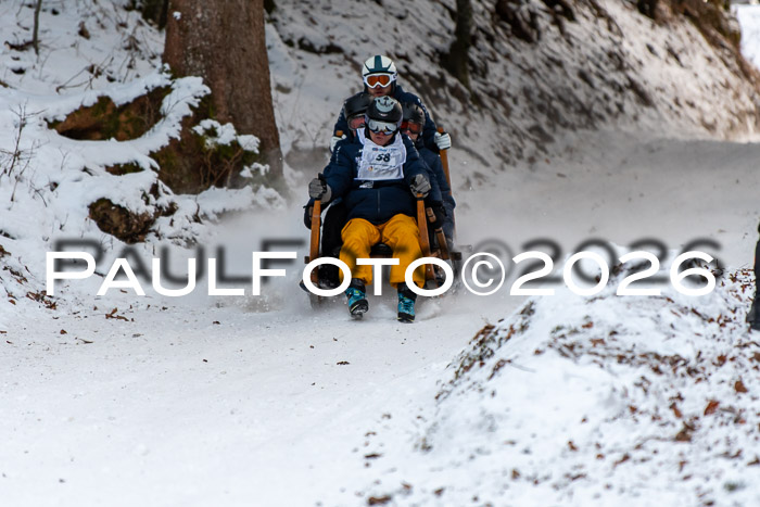 55. Hornschlittenrennen Partenkirchen, 06.01.2026