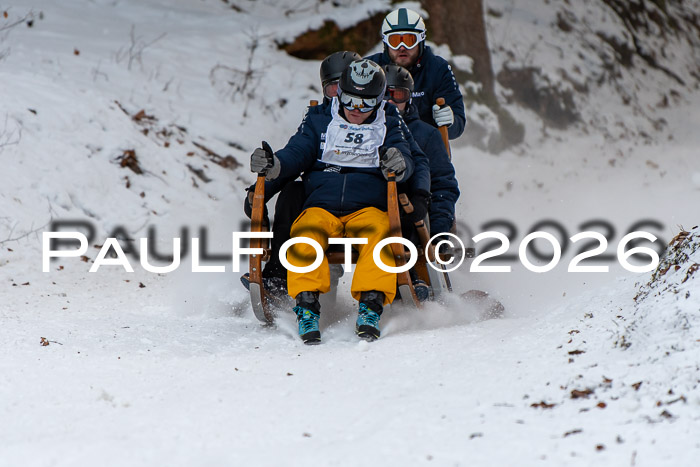 55. Hornschlittenrennen Partenkirchen, 06.01.2026