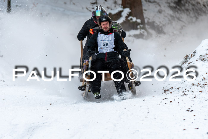55. Hornschlittenrennen Partenkirchen, 06.01.2026