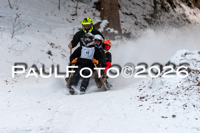 55. Hornschlittenrennen Partenkirchen, 06.01.2026