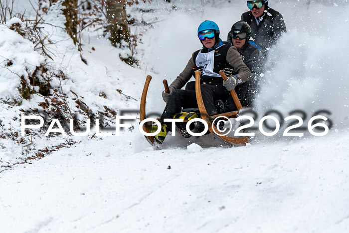 55. Hornschlittenrennen Partenkirchen, 06.01.2026