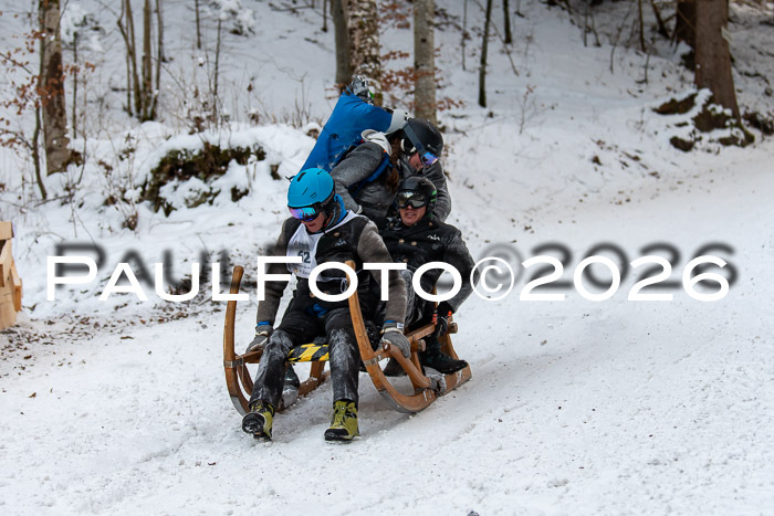 55. Hornschlittenrennen Partenkirchen, 06.01.2026