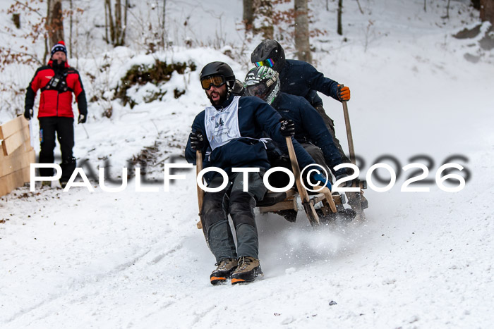 55. Hornschlittenrennen Partenkirchen, 06.01.2026