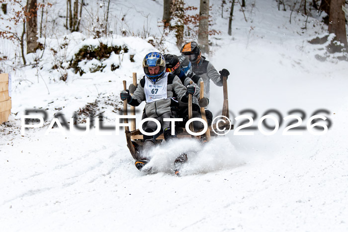 55. Hornschlittenrennen Partenkirchen, 06.01.2026