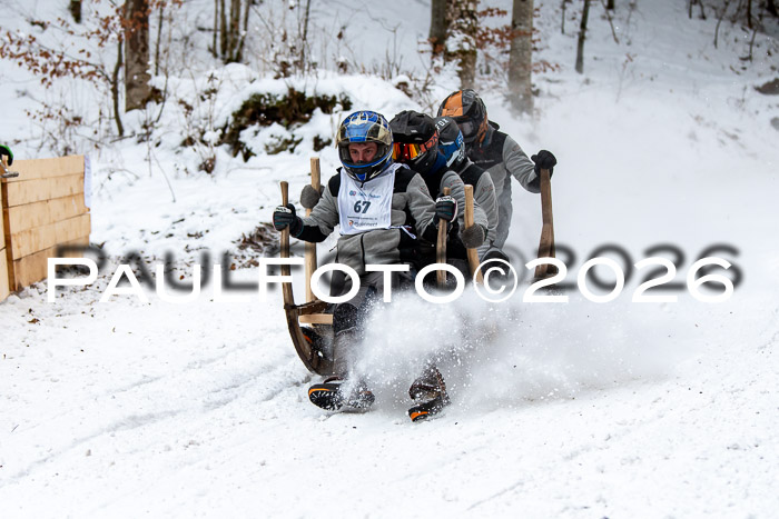 55. Hornschlittenrennen Partenkirchen, 06.01.2026