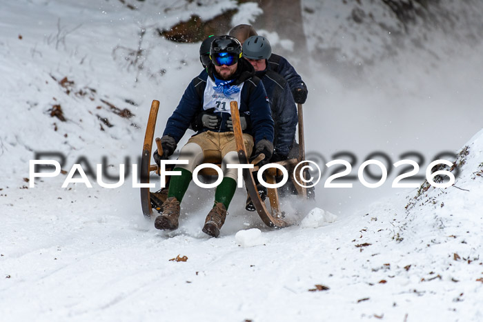 55. Hornschlittenrennen Partenkirchen, 06.01.2026