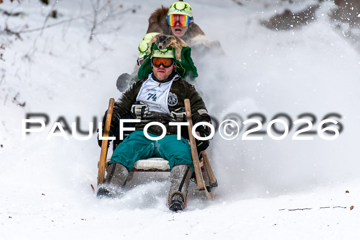 55. Hornschlittenrennen Partenkirchen, 06.01.2026