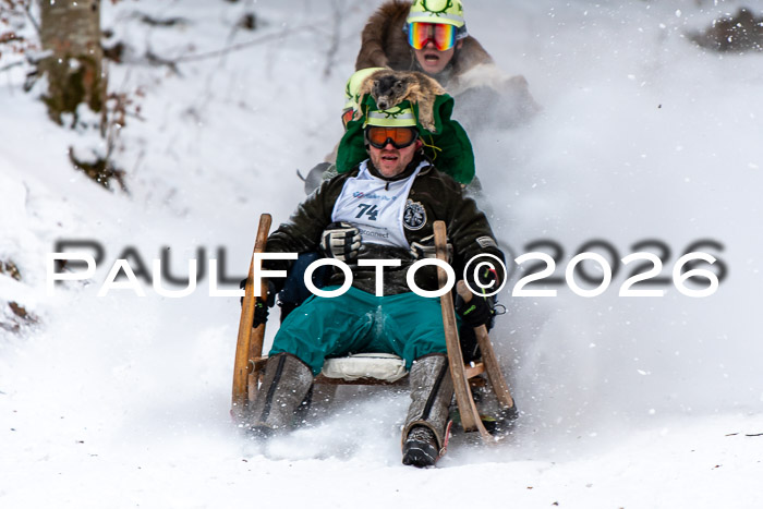55. Hornschlittenrennen Partenkirchen, 06.01.2026
