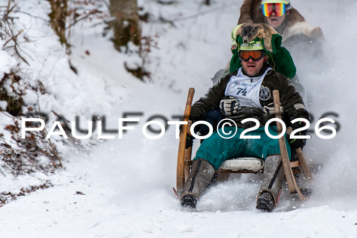 55. Hornschlittenrennen Partenkirchen, 06.01.2026