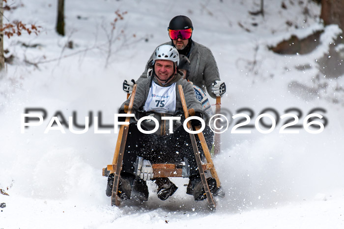 55. Hornschlittenrennen Partenkirchen, 06.01.2026