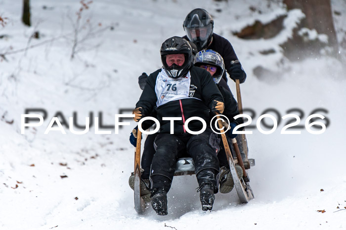 55. Hornschlittenrennen Partenkirchen, 06.01.2026