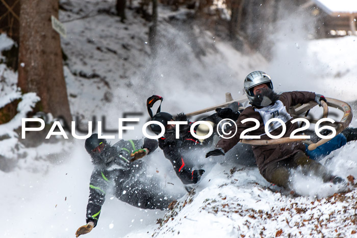 55. Hornschlittenrennen Partenkirchen, 06.01.2026
