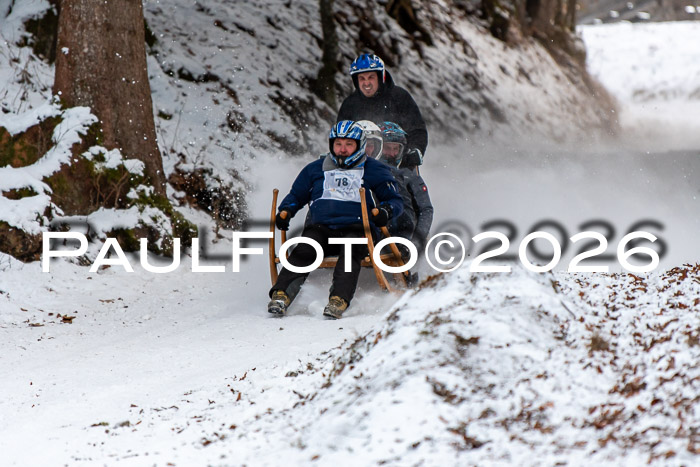 55. Hornschlittenrennen Partenkirchen, 06.01.2026