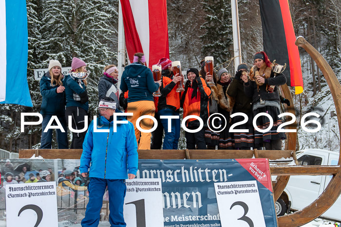 55. Hornschlittenrennen Partenkirchen, 06.01.2026