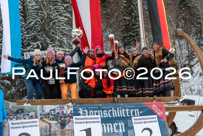 55. Hornschlittenrennen Partenkirchen, 06.01.2026