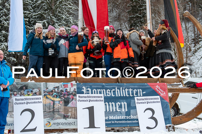 55. Hornschlittenrennen Partenkirchen, 06.01.2026