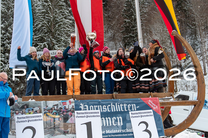 55. Hornschlittenrennen Partenkirchen, 06.01.2026
