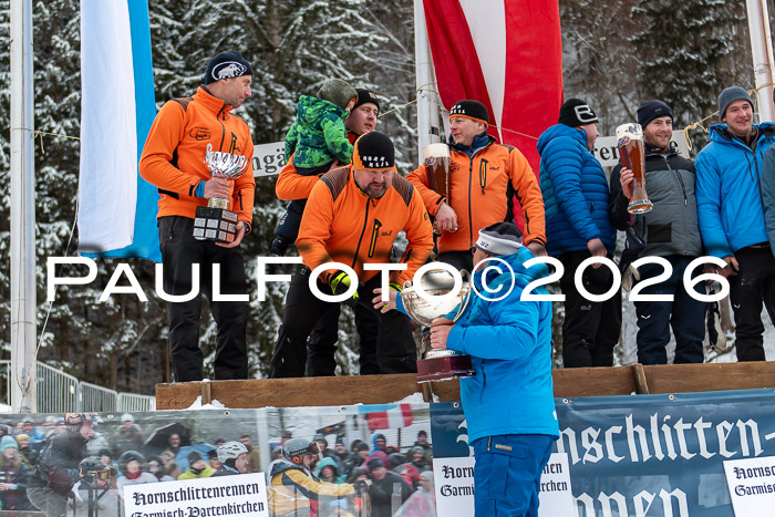 55. Hornschlittenrennen Partenkirchen, 06.01.2026