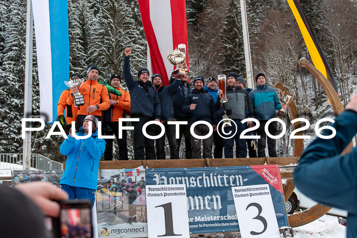 55. Hornschlittenrennen Partenkirchen, 06.01.2026
