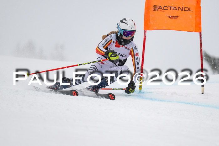 DSV Actanol Schülercup Alpin U14 RS, 10.01.2026