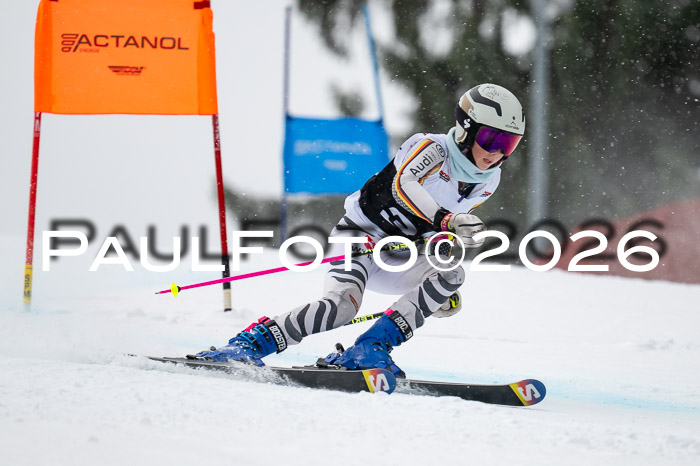 DSV Actanol Schülercup Alpin U14 RS, 10.01.2026