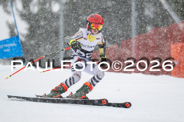 DSV Actanol Schülercup Alpin U14 RS, 10.01.2026