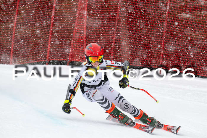 DSV Actanol Schülercup Alpin U14 RS, 10.01.2026