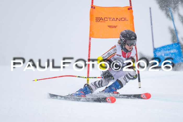 DSV Actanol Schülercup Alpin U14 RS, 10.01.2026