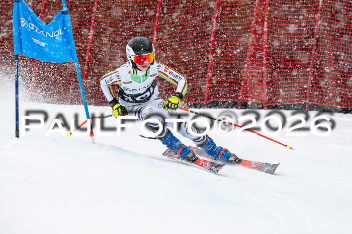 DSV Actanol Schülercup Alpin U14 RS, 10.01.2026