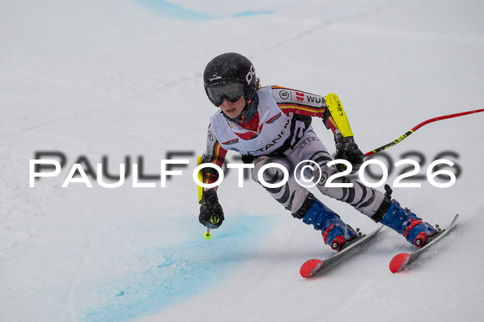 DSV Actanol Schülercup Alpin U14 RS, 10.01.2026