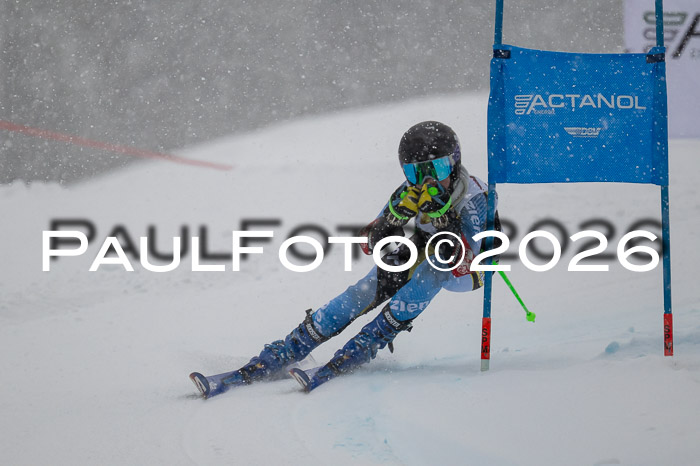 DSV Actanol Schülercup Alpin U14 RS, 10.01.2026