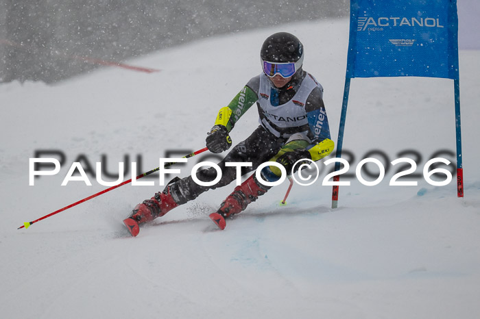 DSV Actanol Schülercup Alpin U14 RS, 10.01.2026
