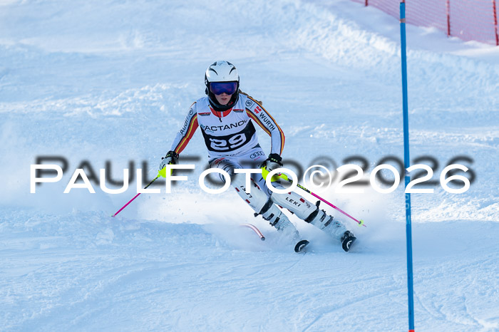 DSV Actanol Schülercup Alpin U14 SL, 11.01.2026