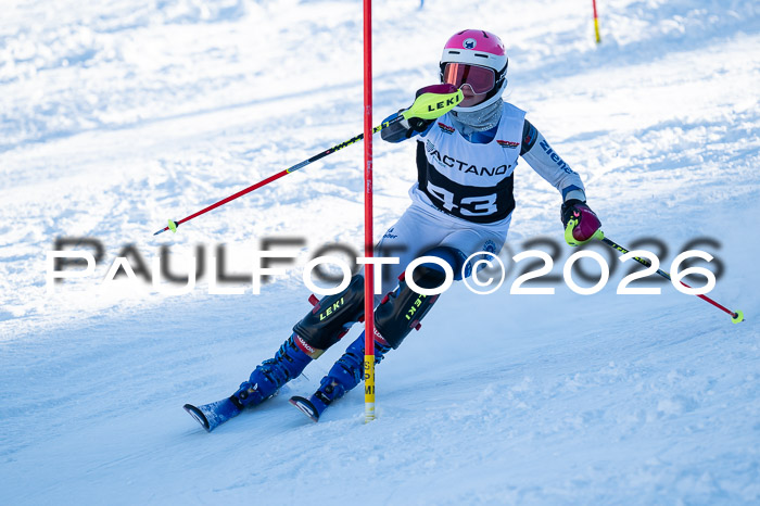 DSV Actanol Schülercup Alpin U14 SL, 11.01.2026