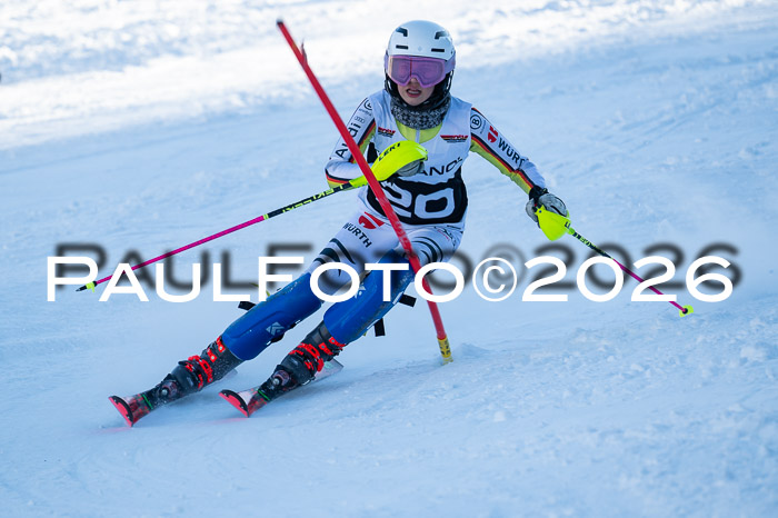 DSV Actanol Schülercup Alpin U14 SL, 11.01.2026