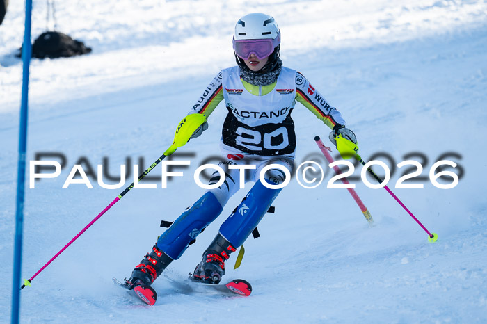 DSV Actanol Schülercup Alpin U14 SL, 11.01.2026