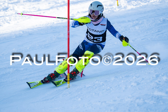 DSV Actanol Schülercup Alpin U14 SL, 11.01.2026