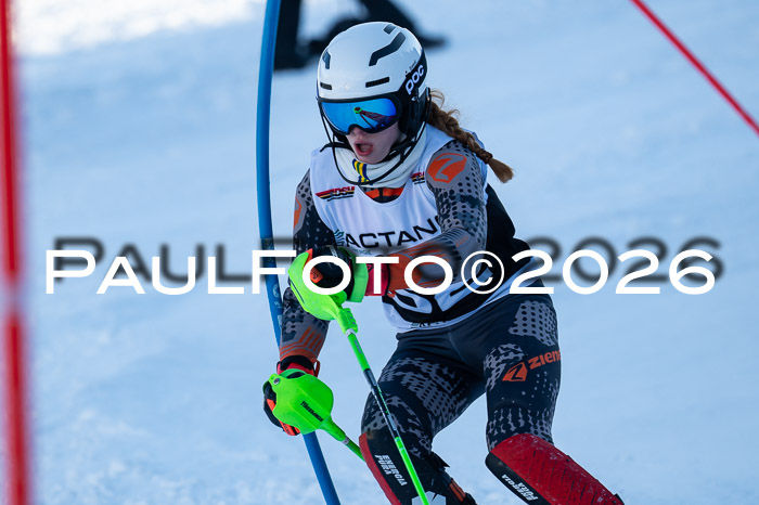 DSV Actanol Schülercup Alpin U14 SL, 11.01.2026