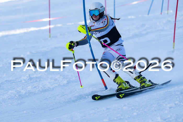 DSV Actanol Schülercup Alpin U14 SL, 11.01.2026