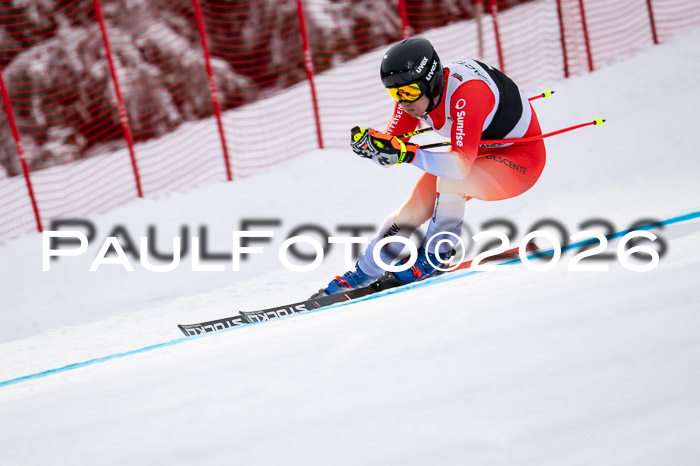 FIS NC Super-G, GER + BRA, Herren  12.01.2026