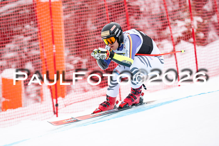 FIS NC Super-G, GER + BRA, Herren  12.01.2026