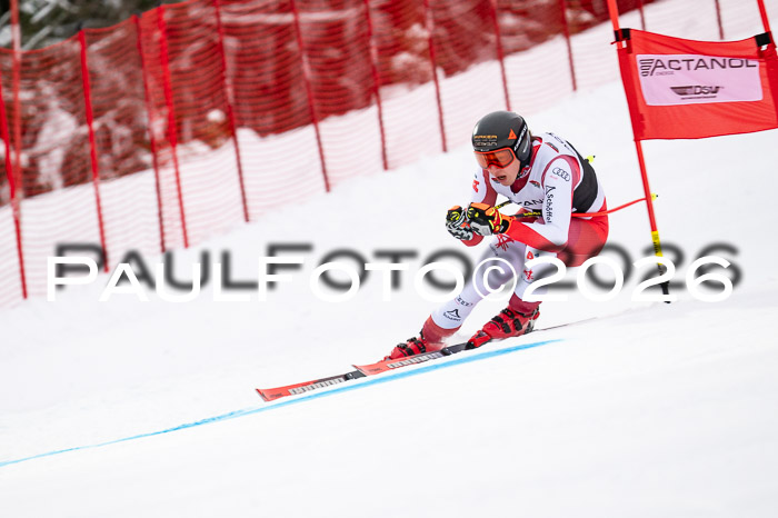 FIS NC Super-G, GER + BRA, Herren  12.01.2026