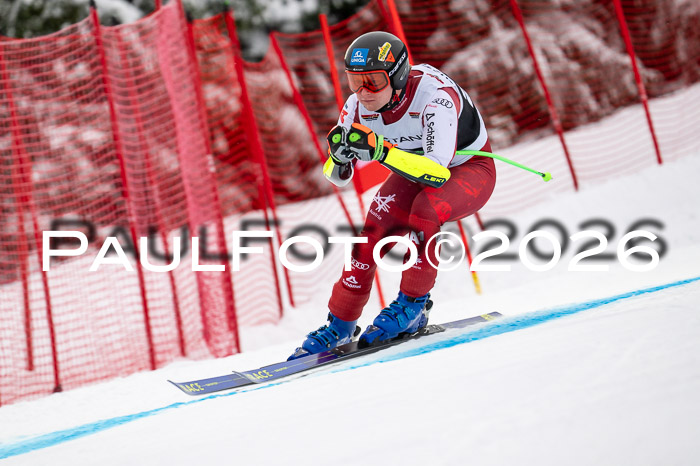 FIS NC Super-G, GER + BRA, Herren  12.01.2026