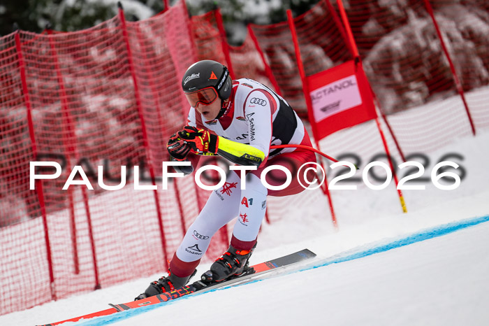 FIS NC Super-G, GER + BRA, Herren  12.01.2026
