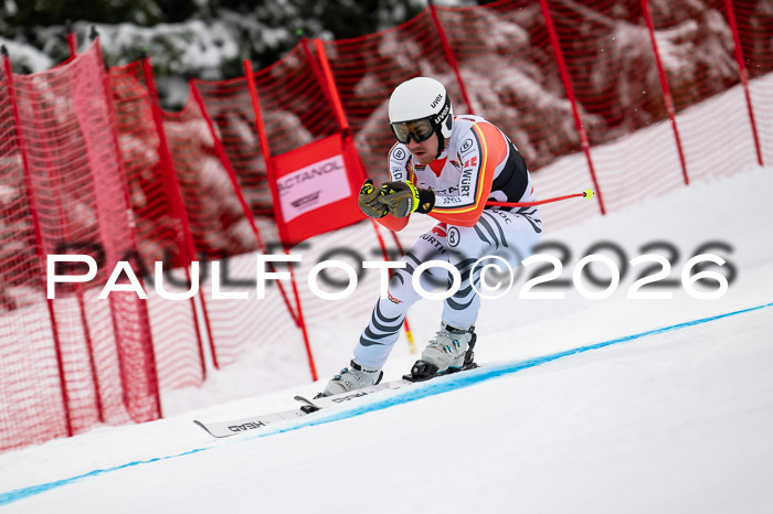 FIS NC Super-G, GER + BRA, Herren  12.01.2026