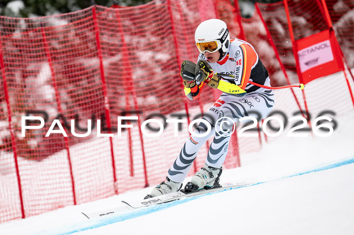 FIS NC Super-G, GER + BRA, Herren  12.01.2026