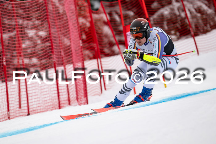 FIS NC Super-G, GER + BRA, Herren  12.01.2026
